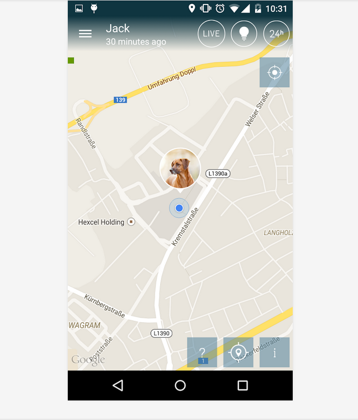 tractive dog gps